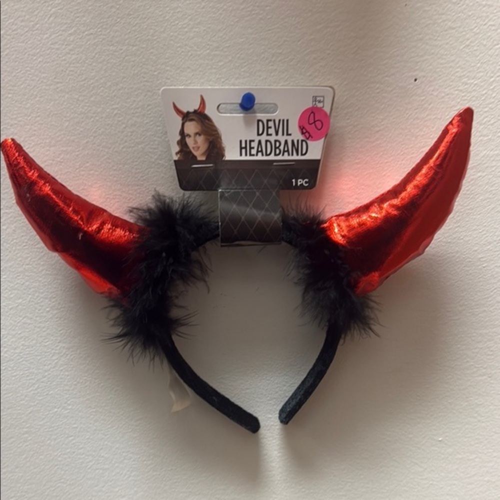 Amscan Red Devil Horn Headband